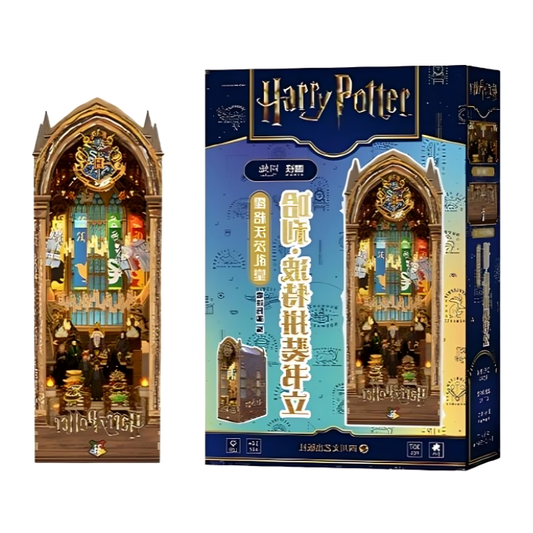 Harry Potter Temalı Kendin Yap Kitaplık Dekoru